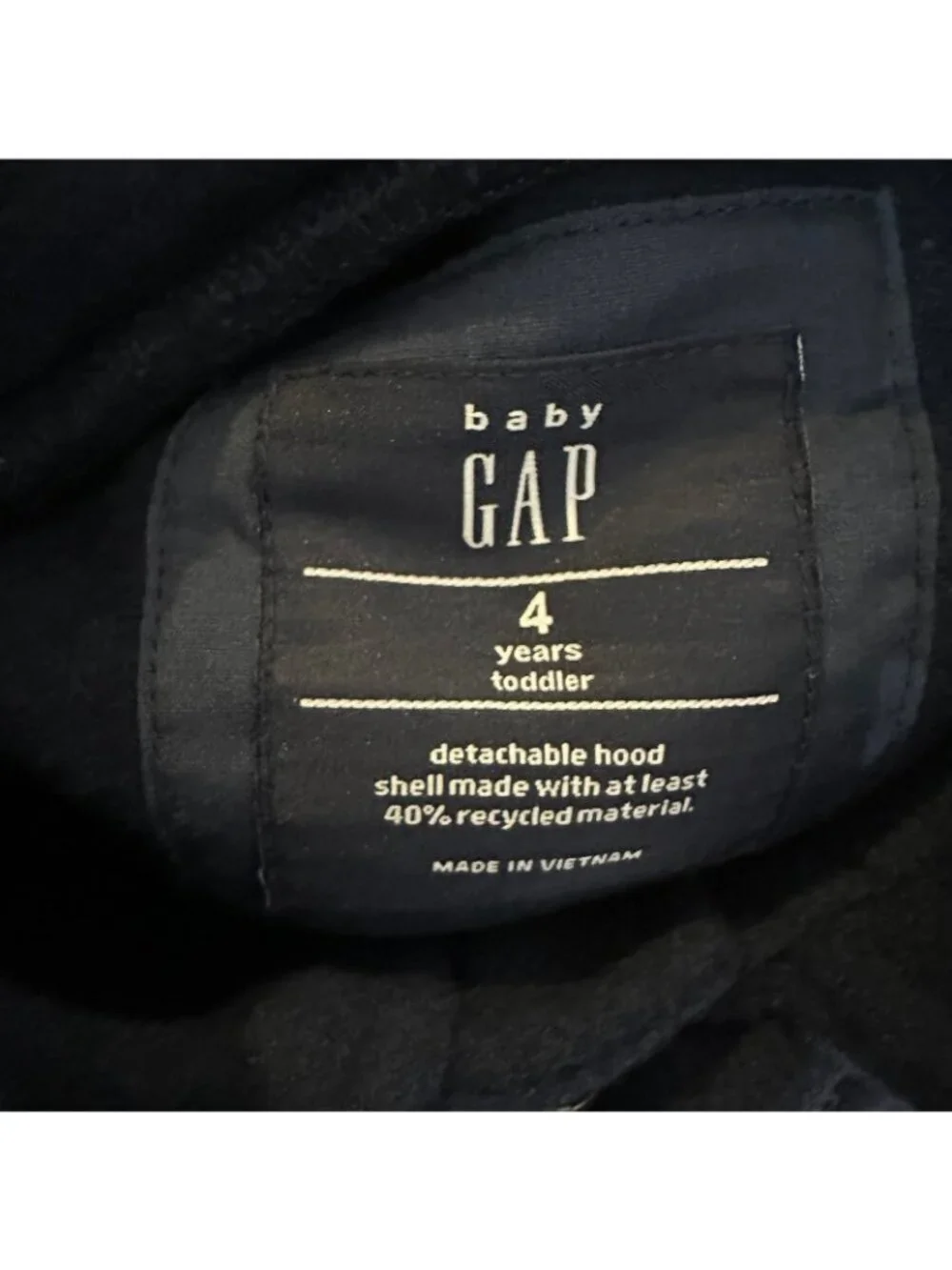Baby Gap wool toggle peacoat